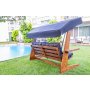 HANAH HOME Baštenska ljuljaška Viva 2400 Anthracite - slika 3