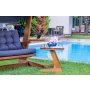 HANAH HOME Baštenska ljuljaška Viva 2400 Anthracite - slika 4