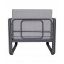 HANAH HOME Baštenska fotelja 700203 Grey - slika 4