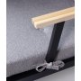 HANAH HOME Baštenska stolica 600203 Grey - slika 5