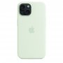 APPLE IPhone 15 Silicone Case with MagSafe - Soft Mint ( mwnc3zm/a ) - slika 5