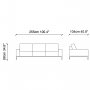 Atelier del Sofa Sofa Secret Grey - slika 5