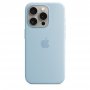 APPLE IPhone 15 Pro Silicone Case with MagSafe - Light Blue ( mwnm3zm/a ) - slika 1