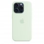 APPLE IPhone 15 Pro Silicone Case with MagSafe - Soft Mint ( mwnl3zm/a ) - slika 2