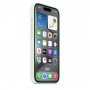 APPLE IPhone 15 Pro Silicone Case with MagSafe - Soft Mint ( mwnl3zm/a ) - slika 5