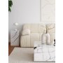 Atelier del Sofa Sofa trosed Soli 3 Seater White - slika 3