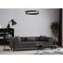 Atelier del Sofa Sofa trosed Gio 3 Seater Anthracite - slika 1