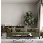 Atelier del Sofa Sofa trosed Gio 3 Seater Green - slika 1