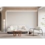 Atelier del Sofa Sofa trosed Eti Black 3 Seater White - slika 1