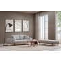 Atelier del Sofa Sofa trosed Eti Oak 3 Seater Grey - slika 3