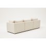 Atelier del Sofa Sofa trosed Mottona 3 Seat Sofa Cream - slika 4