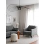 Atelier del Sofa Sofa trosed Nordi 3 Seater Metal Grey - slika 2