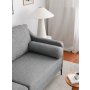Atelier del Sofa Sofa trosed Nordi 3 Seater Metal Grey - slika 3