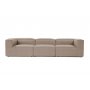 Atelier del Sofa Sofa trosed Fora 3 Seater Brown - slika 4