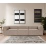 Atelier del Sofa Sofa trosed Fora 3 Seater Brown - slika 1