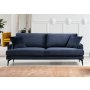 Atelier del Sofa Sofa trosed Papira 3 Seater Navy Blue - slika 1