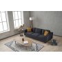 Atelier del Sofa Sofa trosed Kale Velvet Anthracite - slika 2
