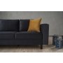 Atelier del Sofa Sofa trosed Kale Velvet Anthracite - slika 4