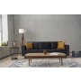 Atelier del Sofa Sofa trosed Kale Velvet Anthracite - slika 1