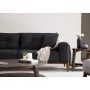 Atelier del Sofa Sofa trosed Sinor 3 Seater Anthracite - slika 4
