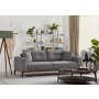 Atelier del Sofa Sofa trosed Sinor 3 Seater Light Grey - slika 1
