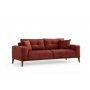 Atelier del Sofa Sofa trosed Sinor 3 Seater Tile Red - slika 5