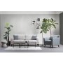 Atelier del Sofa Sofa trosed Nordic 3 Seater Beige - slika 2
