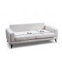Atelier del Sofa Sofa trosed Nordic 3 Seater Beige - slika 4
