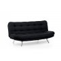 Atelier del Sofa Sofa trosed Misa Sofabed Black - slika 2