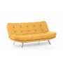 Atelier del Sofa Sofa trosed Misa Sofabed Mustard - slika 3