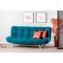 Atelier del Sofa Sofa trosed Misa Sofabed Petrol Green - slika 1