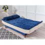 Atelier del Sofa Sofa trosed Kelebek Dark Blue Cream - slika 3