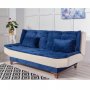 Atelier del Sofa Sofa trosed Kelebek Dark Blue Cream - slika 1