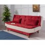 Atelier del Sofa Sofa trosed Kelebek Claret Red Cream - slika 1