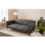 Atelier del Sofa Sofa trosed Venus 3 Seat Anthracite - slika 4