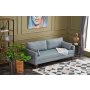 Atelier del Sofa Sofa trosed Bella Soft Yataklı Uclu Koltuk Blue - slika 3