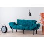 Atelier del Sofa Sofa trosed Nitta Triple Petrol Green - slika 1