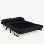 Atelier del Sofa Sofa dvosed Sando 2 Seater Black - slika 4