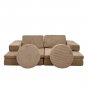 Atelier del Sofa Sofa dvosed Puzzle Camel - slika 4