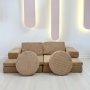 Atelier del Sofa Sofa dvosed Puzzle Camel - slika 1