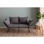 Atelier del Sofa Sofa dvosed Viper 2 Seater Grey - slika 1
