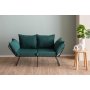 Atelier del Sofa Sofa dvosed Viper 2 Seater Petrol Green - slika 2