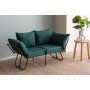 Atelier del Sofa Sofa dvosed Viper 2 Seater Petrol Green - slika 1