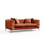 Atelier del Sofa Sofa dvosed Como Orange - slika 3