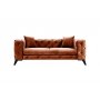 Atelier del Sofa Sofa dvosed Como Orange - slika 5
