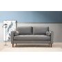 Atelier del Sofa Sofa dvosed Rome Light Grey - slika 1