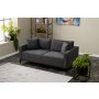 Atelier del Sofa Sofa dvosed Berlin Anthracite Black - slika 2