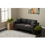 Atelier del Sofa Sofa dvosed Berlin Anthracite Gold - slika 2
