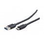 GEMBIRD CCP-USB3-AMCM-0.5M USB 3.0 AM to Type-C cable (AM/CM), 0.5 m - slika 1