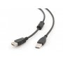 GEMBIRD CCF-USB2-AMAF-15 USB 2.0 A-plug A-socket kabl with ferrite core 4.5m - slika 1